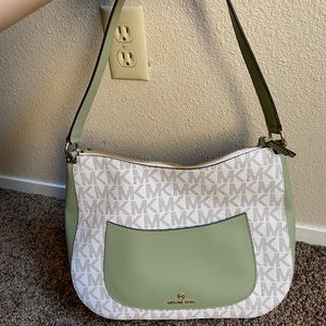 Michael Kors Shoulder Bag- sage green